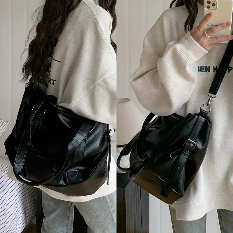 LISA - Grand Sac à Main de Cours Élégant