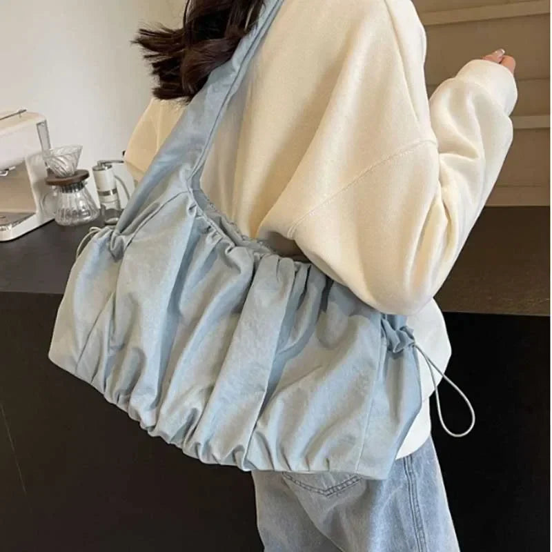LOUISA - Sac à Main en Tissu à Fermeture Éclair