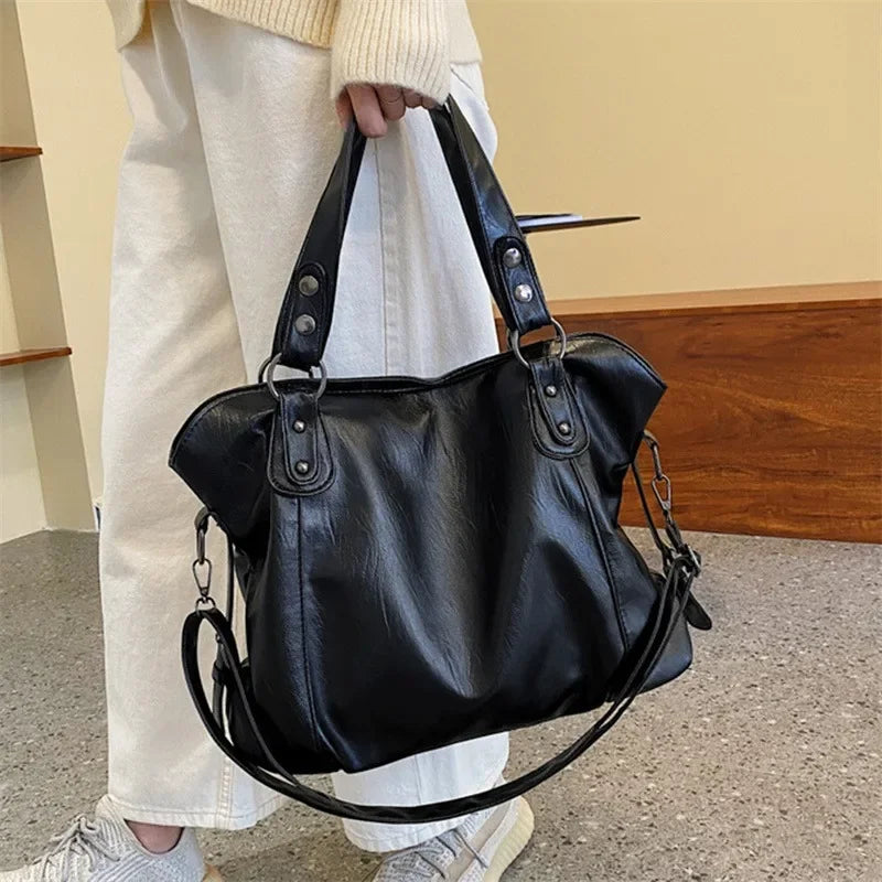 ÉLORA - Sac à Main de Cours de Luxe en Cuir