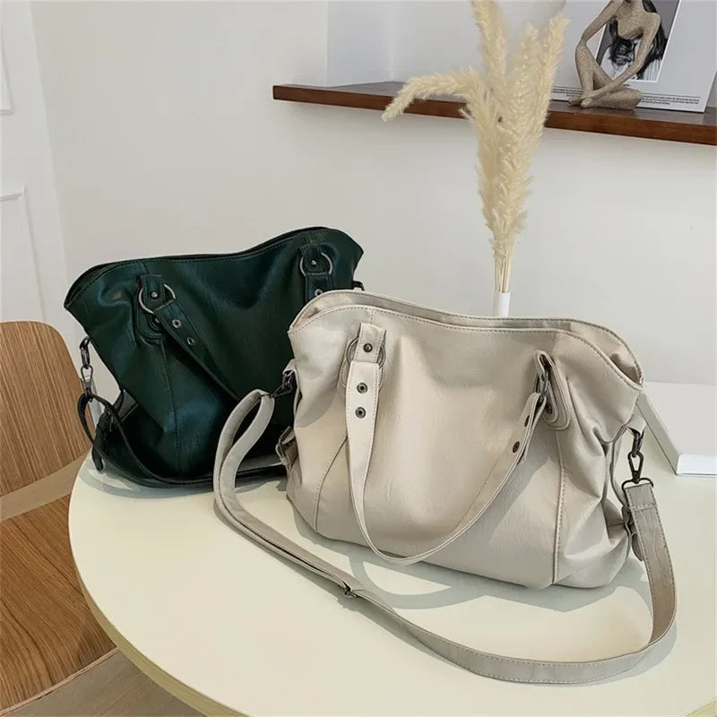 ÉLORA - Sac à Main de Cours de Luxe en Cuir