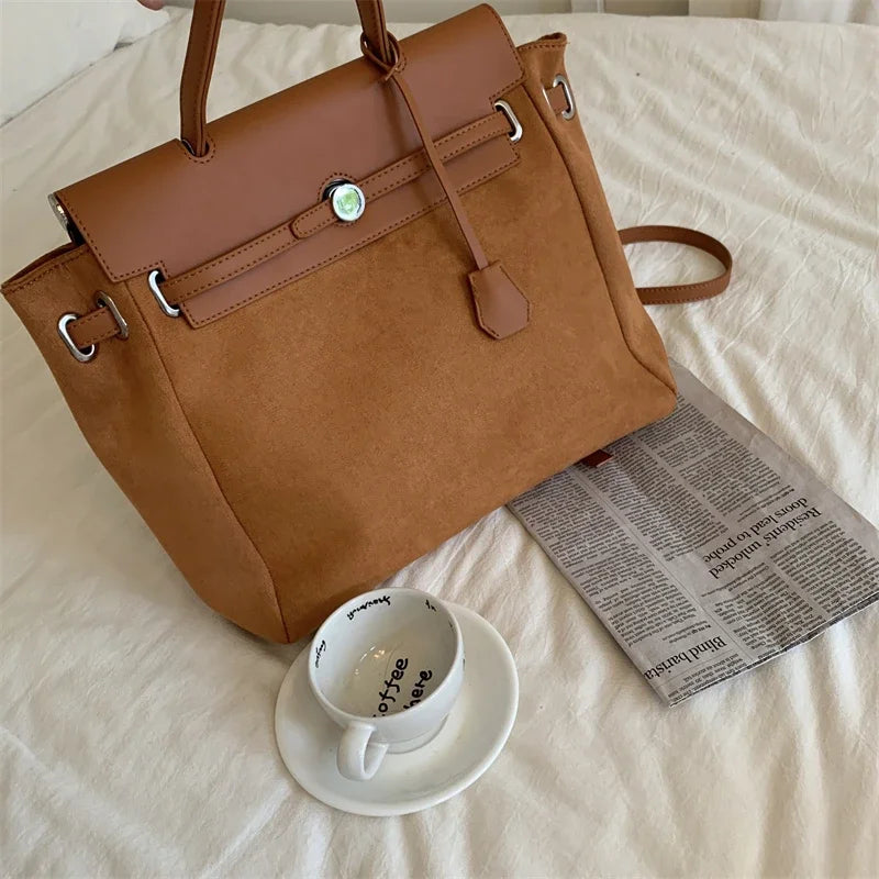 JESSICA - Sac à Main de Cours Vintage à Bandoulière