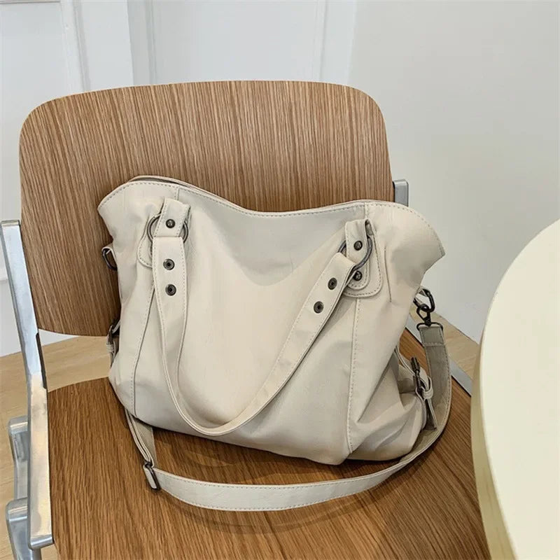 ÉLORA - Sac à Main de Cours de Luxe en Cuir