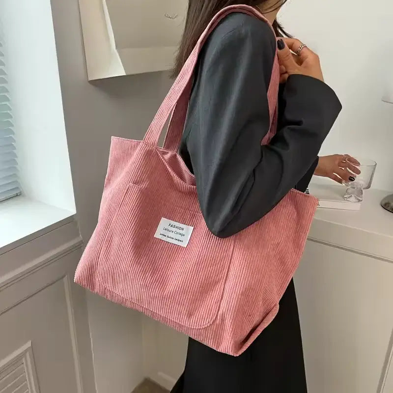 ALEYA - Sac à Main Cabas Fourre-Tout en Velours