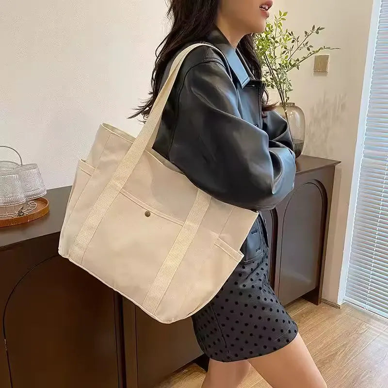 ALFABA - Sac à Main de Cours en Toile