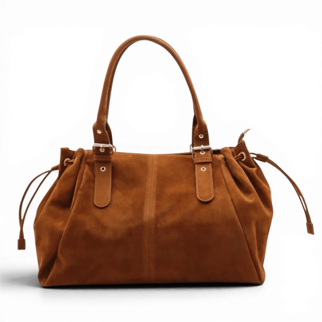 APOLLINE Suède grand sac à main femme de cours en suède