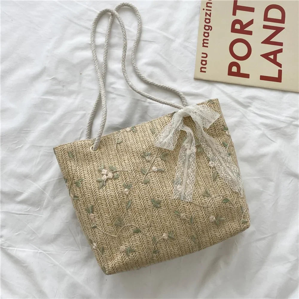 ARWA - Sac à Main Cabas Tissé
