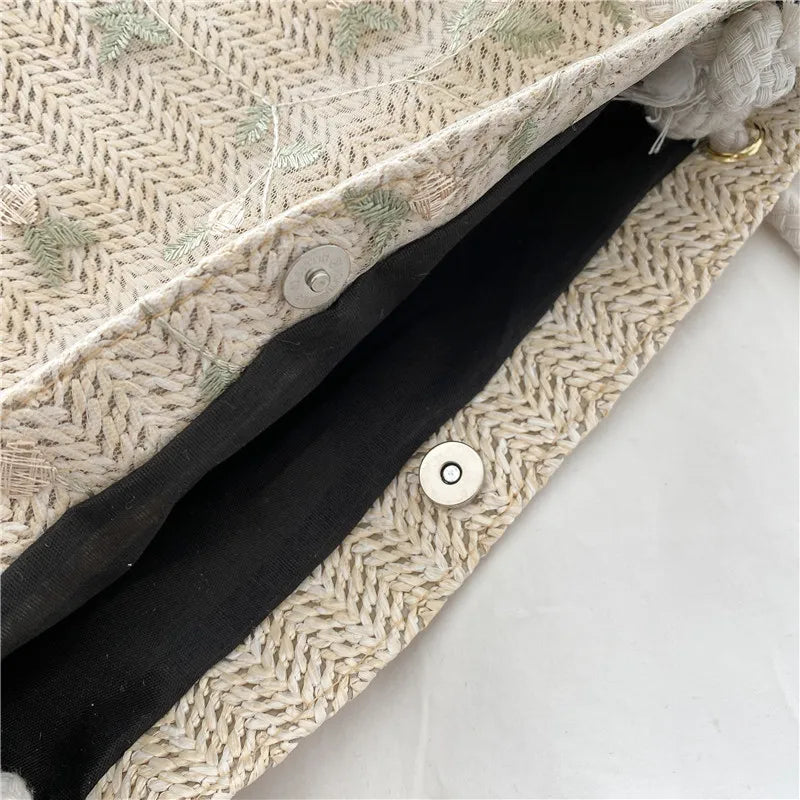 ARWA - Sac à Main Cabas Tissé