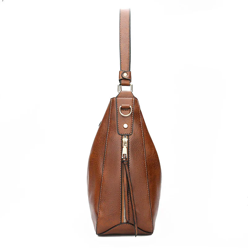 AURA - Sac à Main Large Bandoulière en Cuir