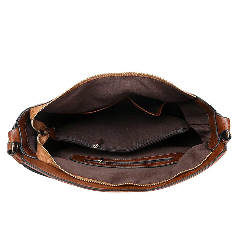 AURA - Sac à Main Large Bandoulière en Cuir