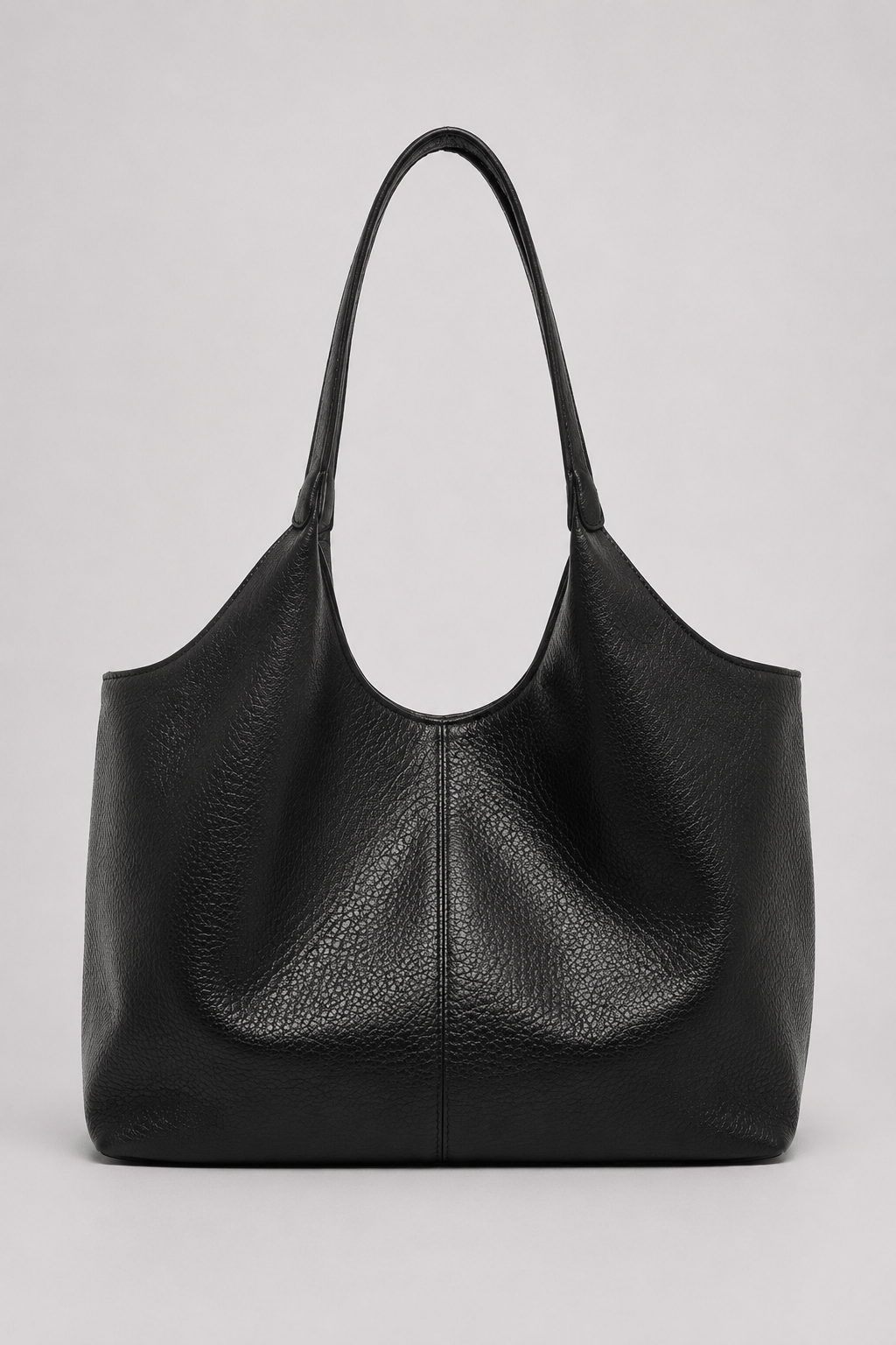 VYA - Grand Sac à Main Vintage en Cuir Grainé