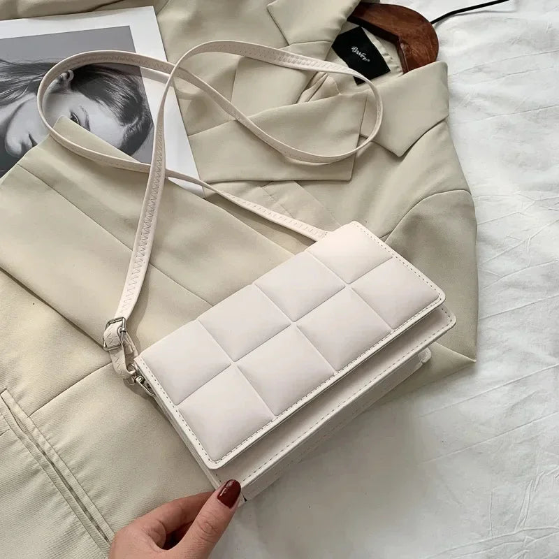 CAMILA - Petit Sac à Main en Cuir Matelassé