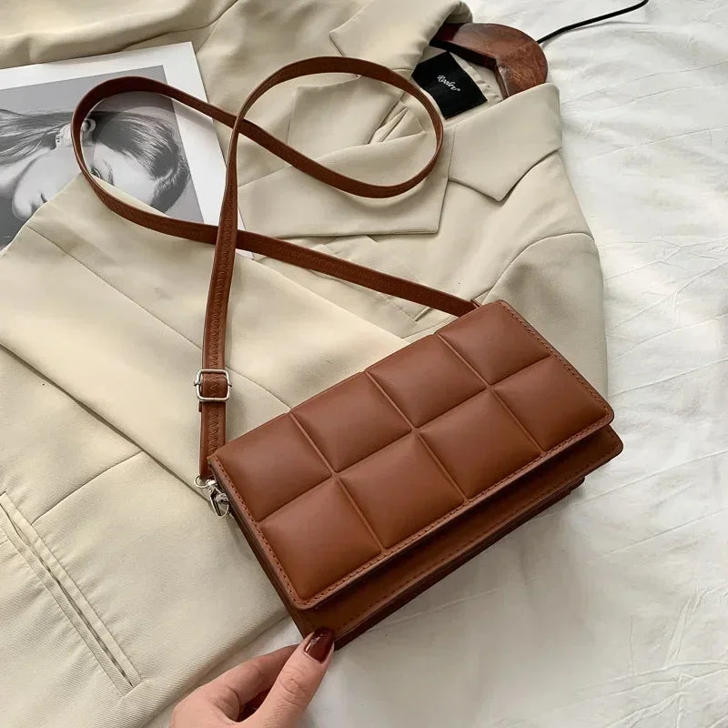 CAMILA - Petit Sac à Main en Cuir Matelassé