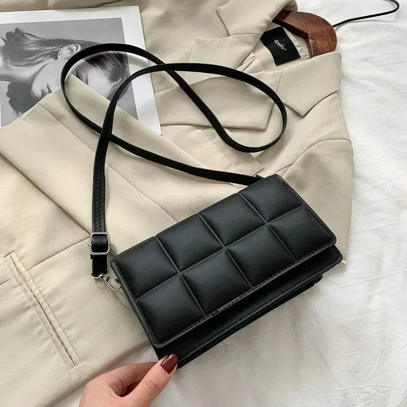 CAMILA - Petit Sac à Main en Cuir Matelassé
