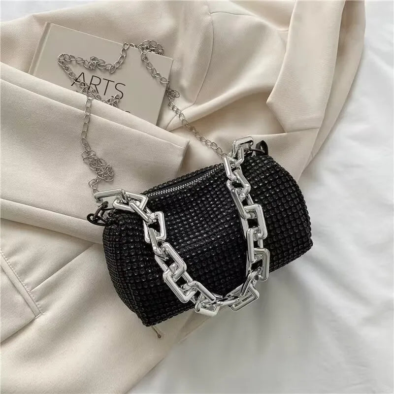 Carolina - Sac à Main avec Strass