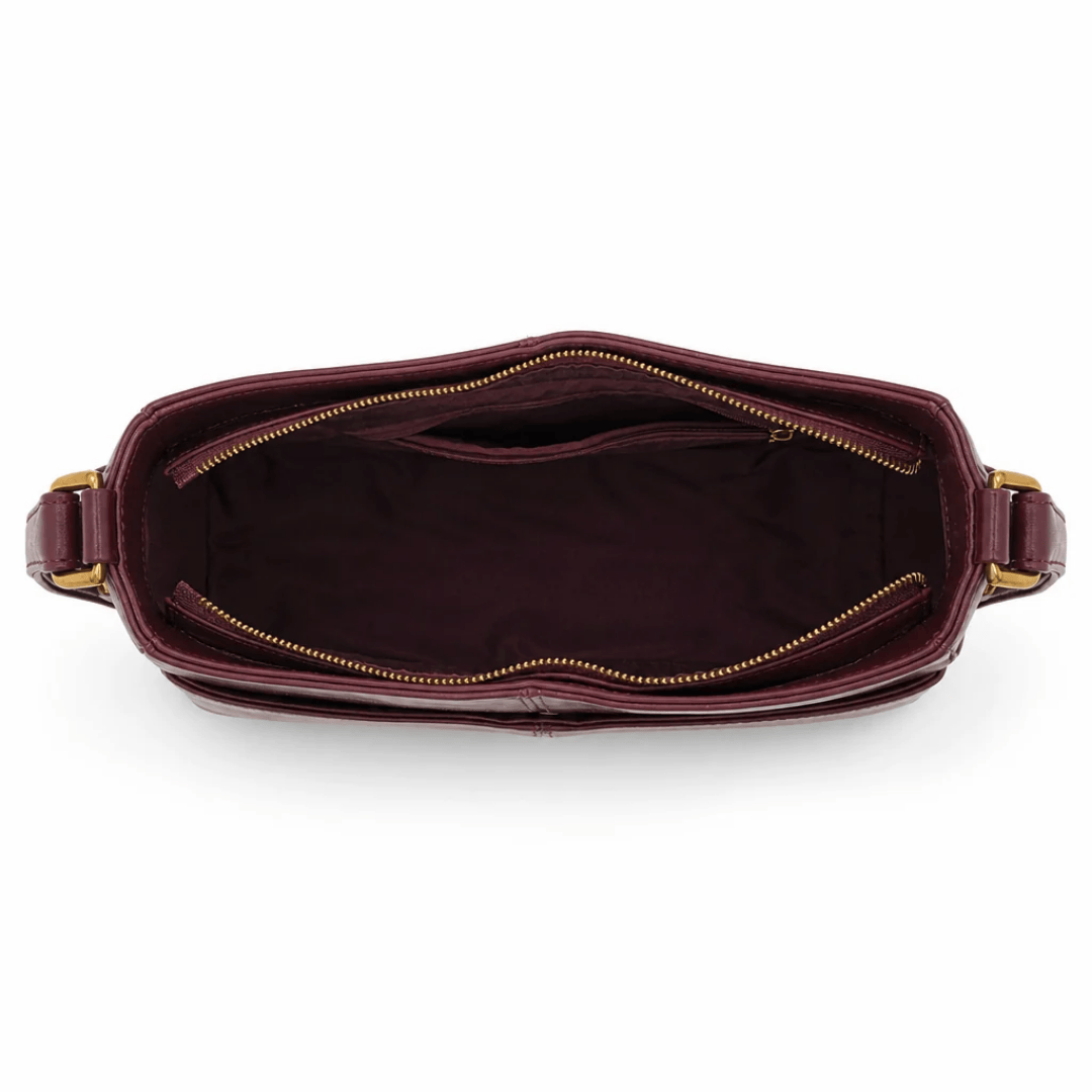 EVINA - Sac à Main de Cours en Cuir Vernis