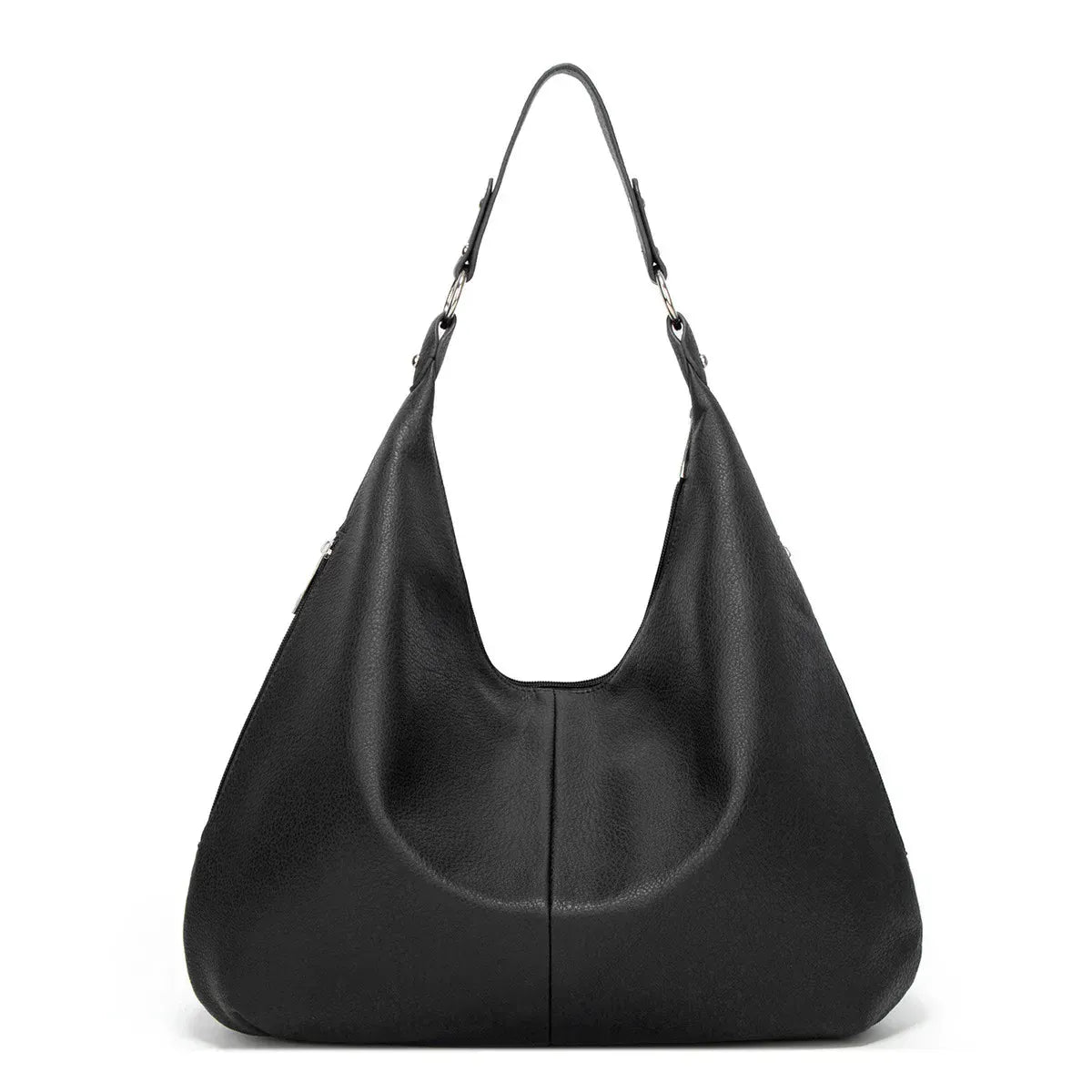 GAELLE sac hobo femme noir spacieux pour ordinateur 15 pouces