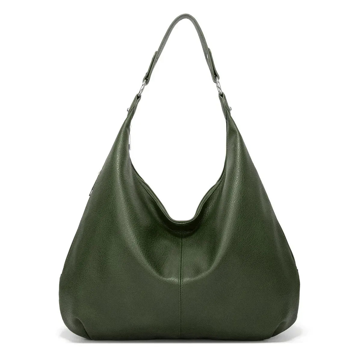 GAELLE sac hobo femme vert spacieux pour ordinateur 15 pouces