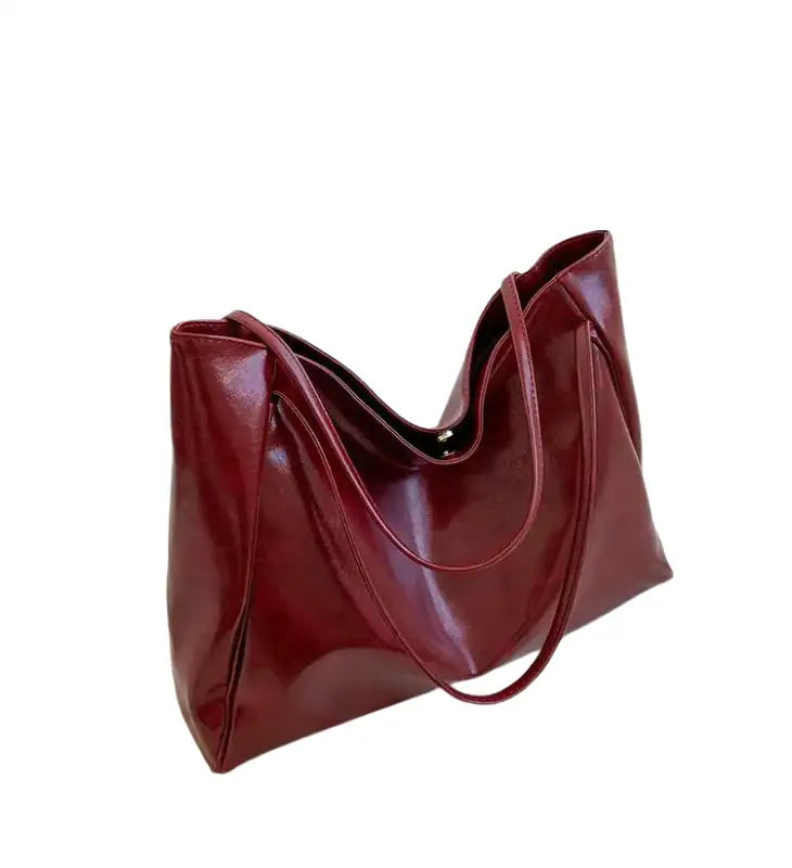 GALINDA sac à main bandoulière rouge femme en cuir tendance