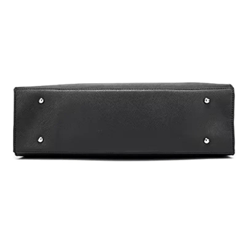 Sac à main GIA grand format, design simple et tendance, en cuir vegan de qualité, idéal pour un usage quotidien avec style