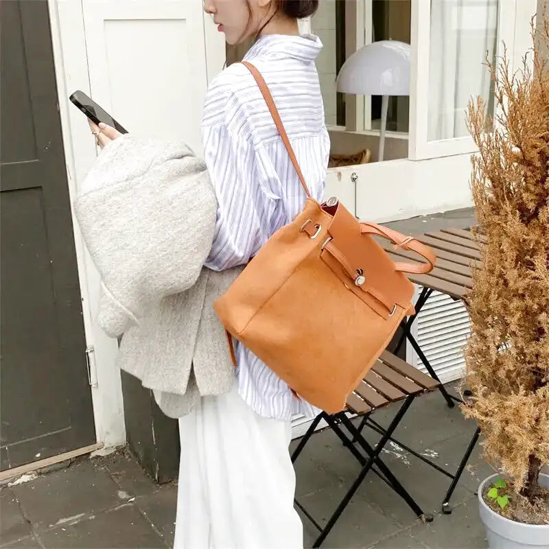 JESSICA - Sac à Main de Cours Vintage à Bandoulière