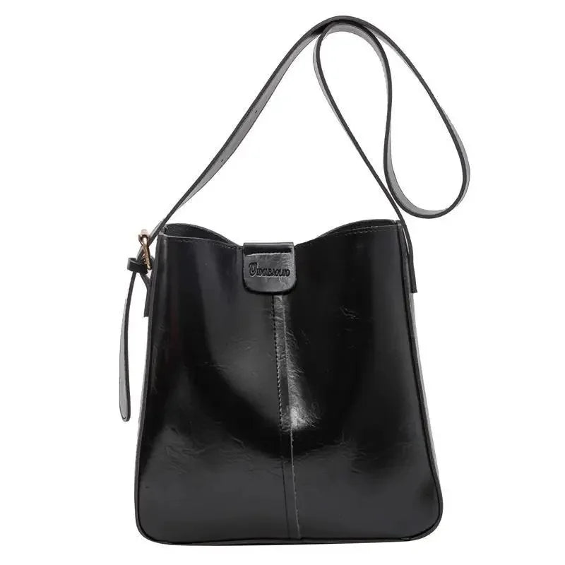 JOCYA - Sac à Main Cabas en Cuir Rigide