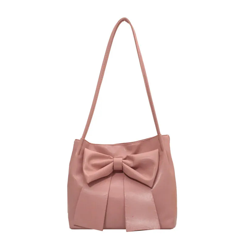 KARY - Sac à Main de Cours Léger à Nœud Femme pour Cahiers, Documents et Essentiels du Quotidien
