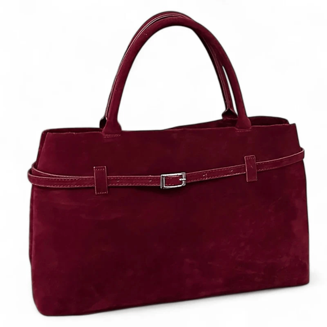 LEONIE - Grand Sac à Main Élégant en Daim
