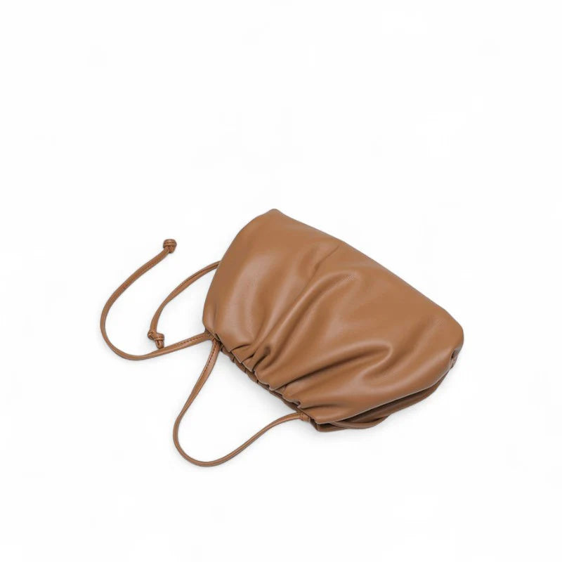 Lina - Petit Sac à Main en Cuir Souple à Bandoulière