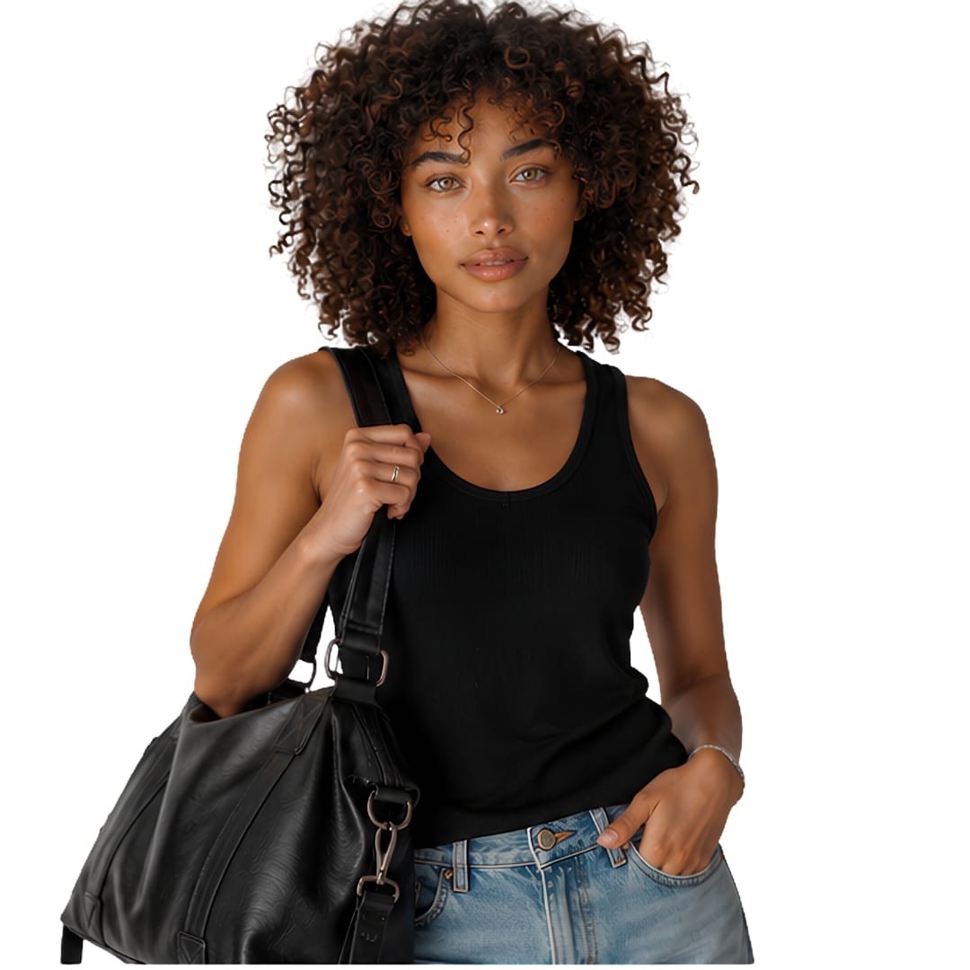 LISA - Grand Sac à Main de Cours Élégant