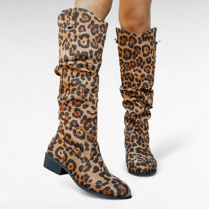 Loa - Santiag Haute Léopard pour Femme