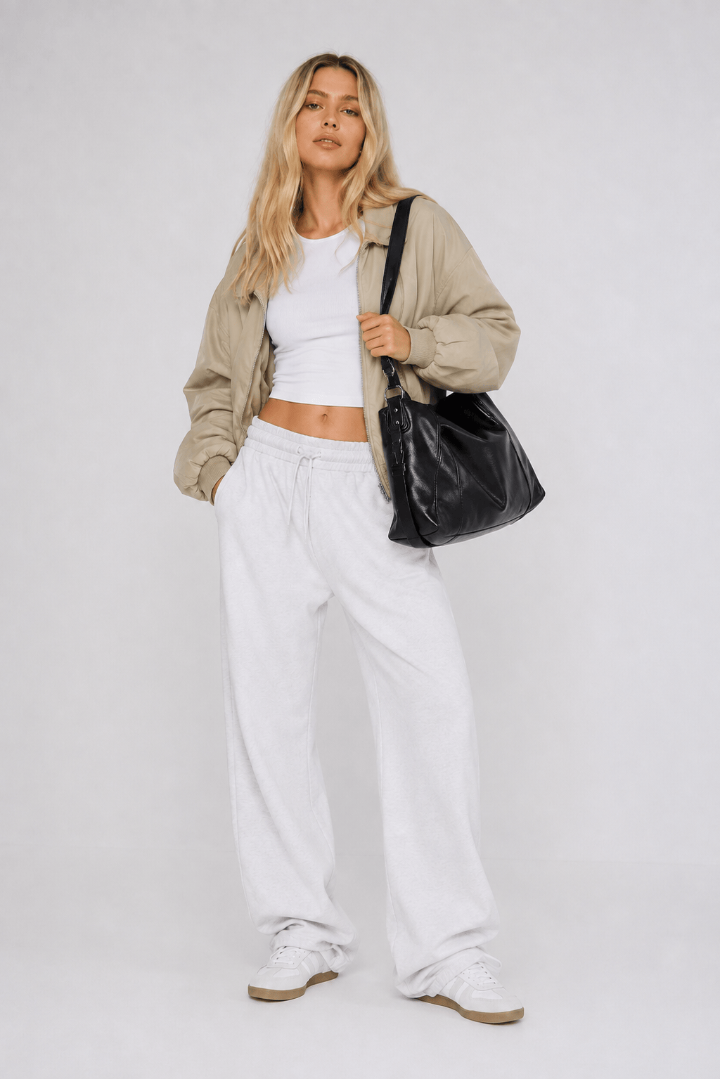 ÉLORA - Sac à Main de Cours en Cuir