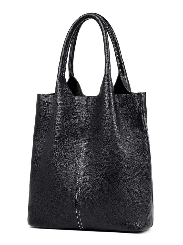 MIA - Sac à Main de Cours Style Tote Bag Femme pour Ordinateur 15 Pouces et Cahiers vue de profil