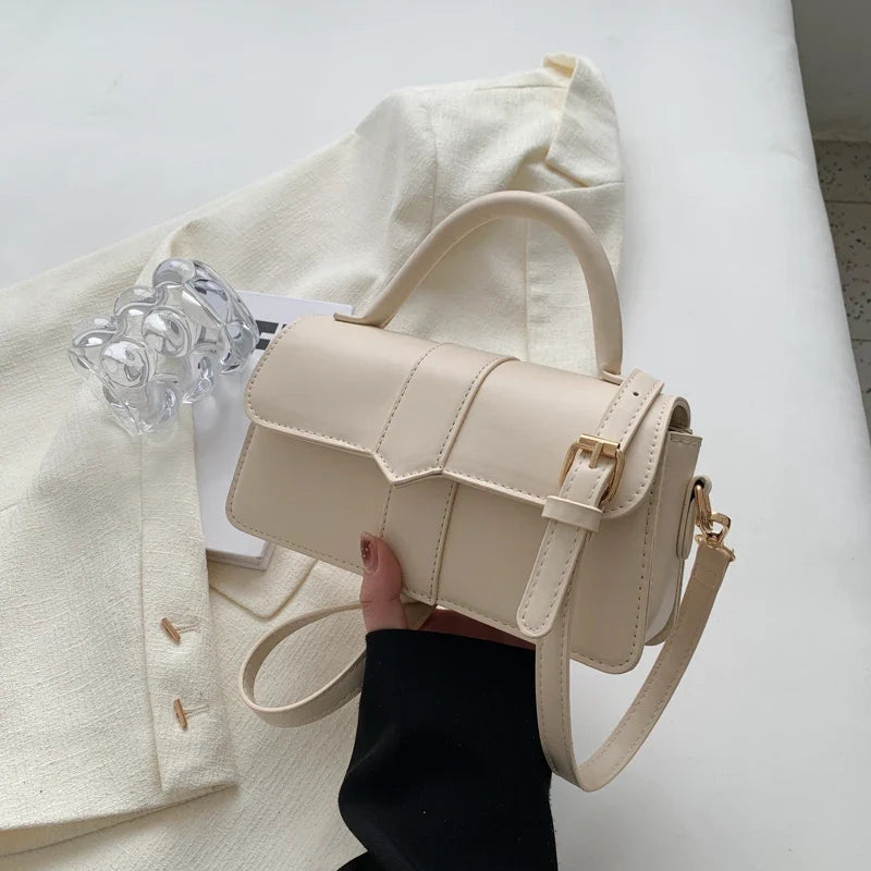 Olivia - Petit Sac à Main en Cuir Lisse
