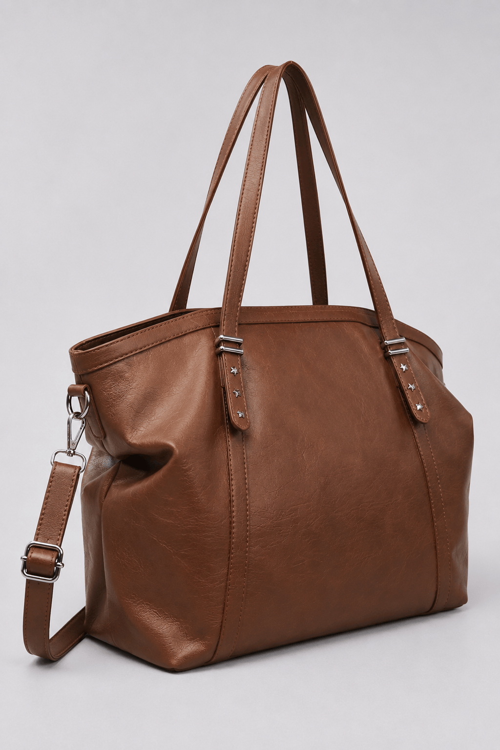GAIA - Grand Sac à Main de Cours en Cuir