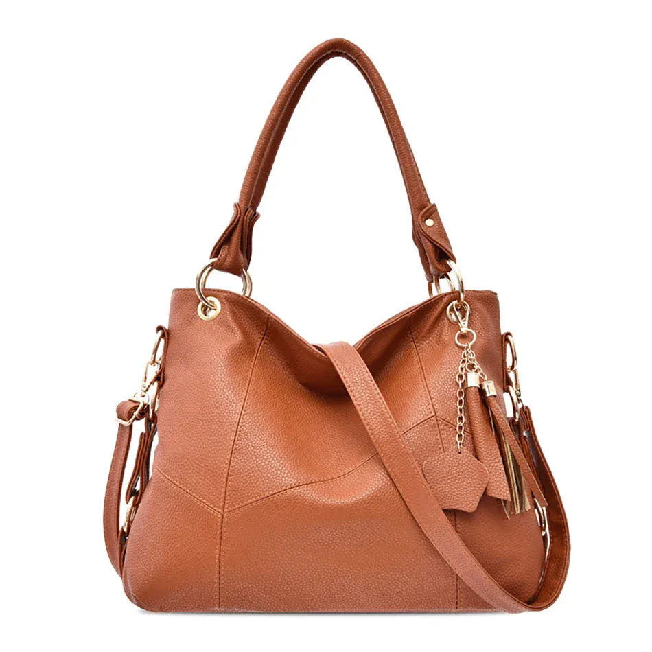 SARA sac à main de cours marron femme bandoulière tendance ordinateur 15 pouces