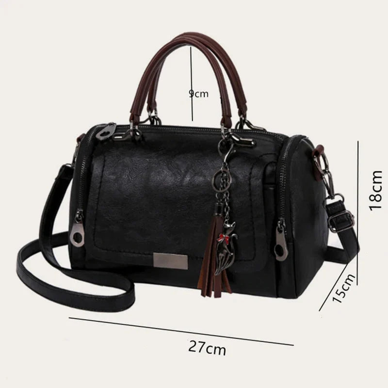 Shelya - Sac à Main Rigide Vintage