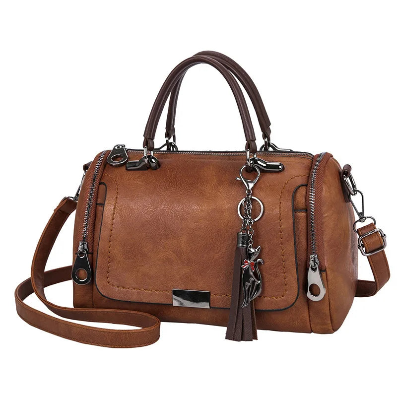 Shelya - Sac à Main Rigide Vintage