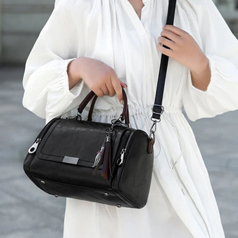 Shelya - Sac à Main Rigide Vintage
