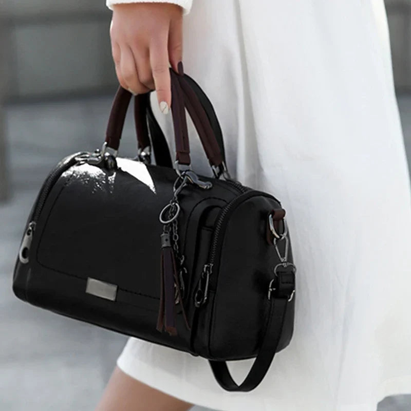 Shelya - Sac à Main Rigide Vintage