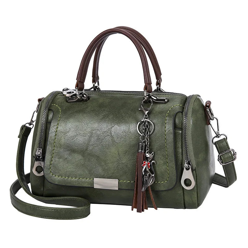 Shelya - Sac à Main Rigide Vintage