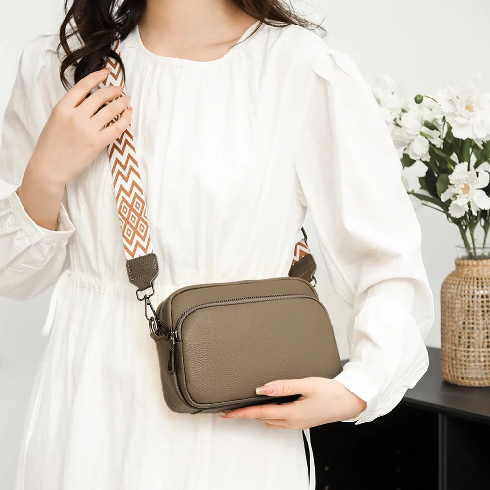Sidra - Petit Sac Bandoulière Large Femme