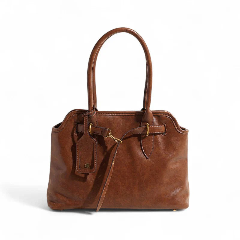 VITA - Grand Sac à Main en Cuir Lisse