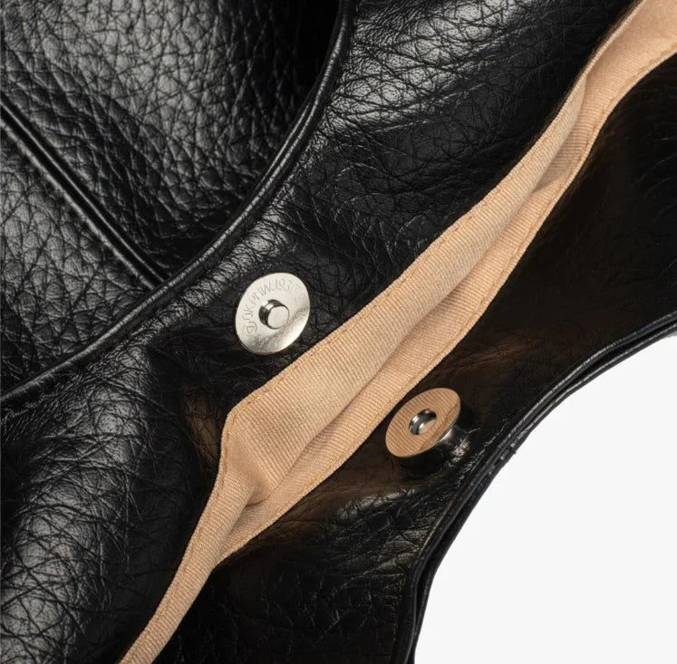 VYA - Grand Sac à Main Vintage en Cuir Solide