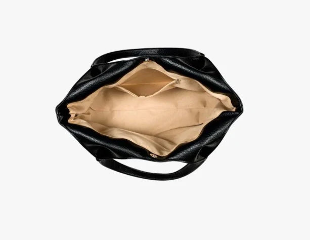 VYA - Grand Sac à Main Vintage en Cuir Solide
